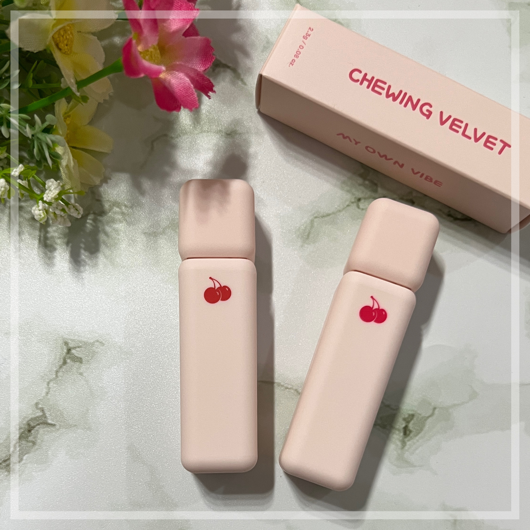 チューインガムベルベットティント/KIRSH(キルシー)/リップティントを使ったクチコミ（1枚目）