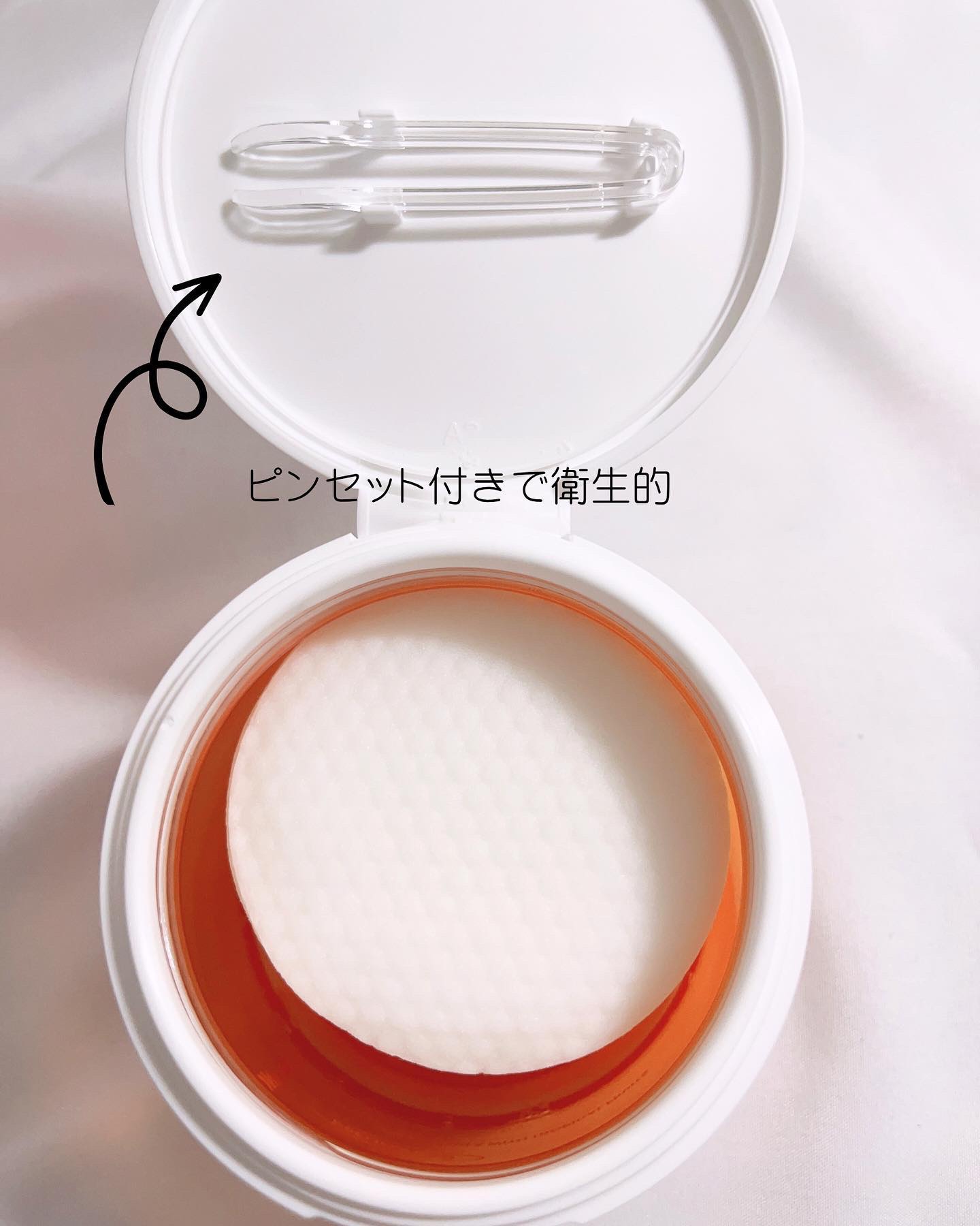 ビタ バランス ワンダー ソフニング ピーリング パッド/EUNYUL/トナーパッドを使ったクチコミ（3枚目）