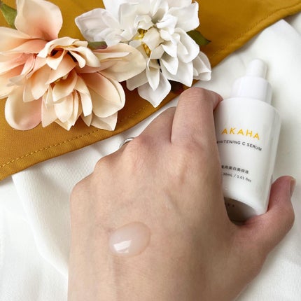 薬用ホワイトニング Cセラム/AKAHA/美容液を使ったクチコミ(4枚目)