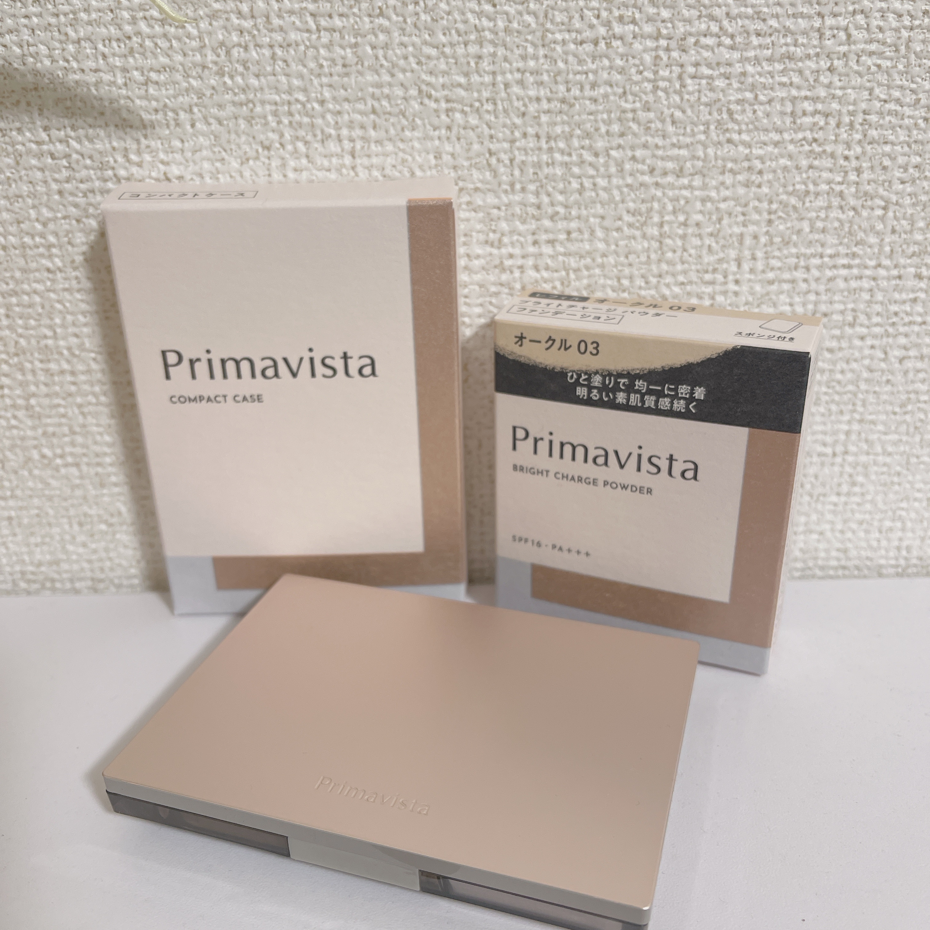 プリマヴィスタ ブライトチャージ パウダー オークル03(レフィル)/プリマヴィスタ/パウダーファンデーションを使ったクチコミ（1枚目）