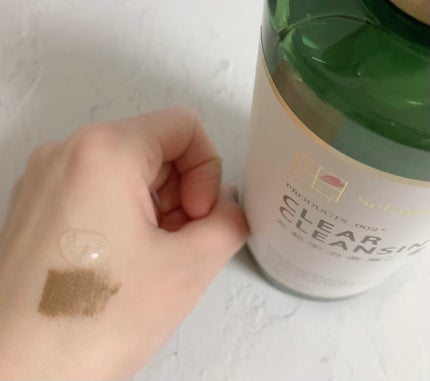 クリアクレンジング 京都宇治茶葉/世田谷コスメ/クレンジングジェルを使ったクチコミ(2枚目)