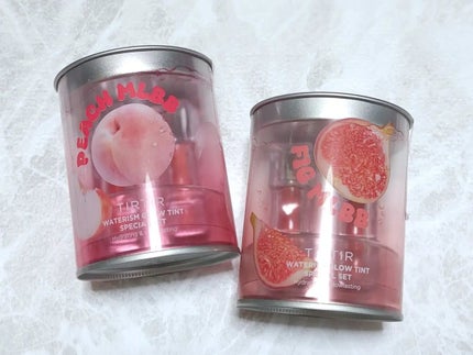 WATERISM GLOW TINT MINI SPECIAL SET PEACH MLBB/TIRTIR(ティルティル)/メイクアップキットを使ったクチコミ(1枚目)