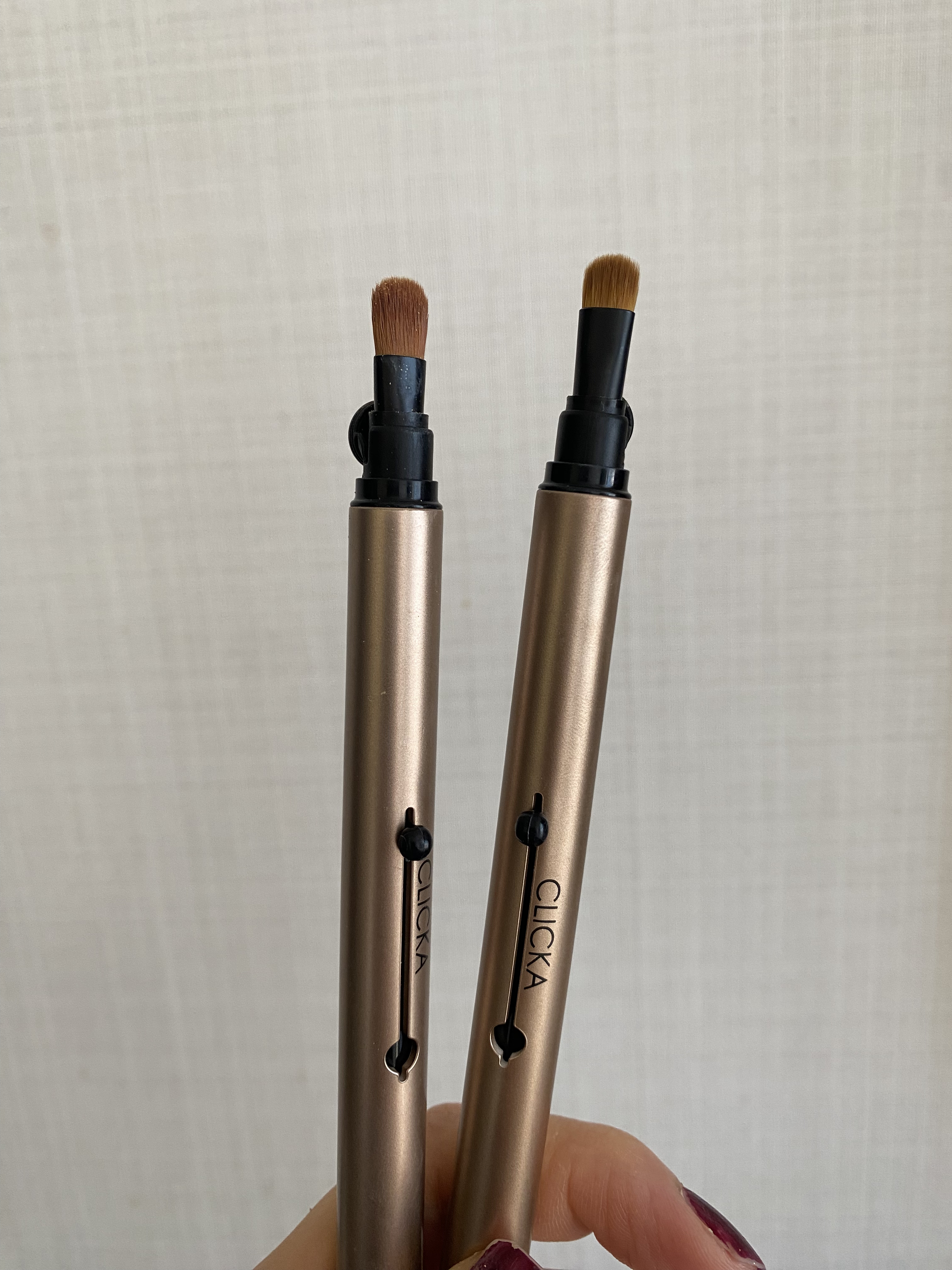 CLICKAメイクブラシ/CLICKA/メイクブラシを使ったクチコミ（1枚目）