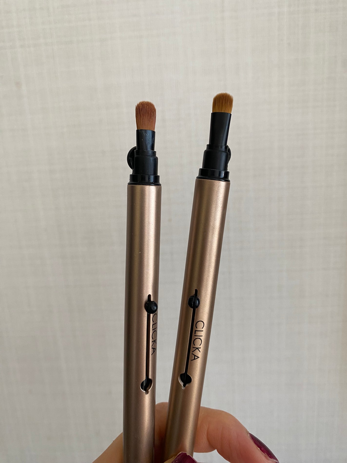 CLICKAメイクブラシ/CLICKA/メイクブラシを使ったクチコミ(1枚目)