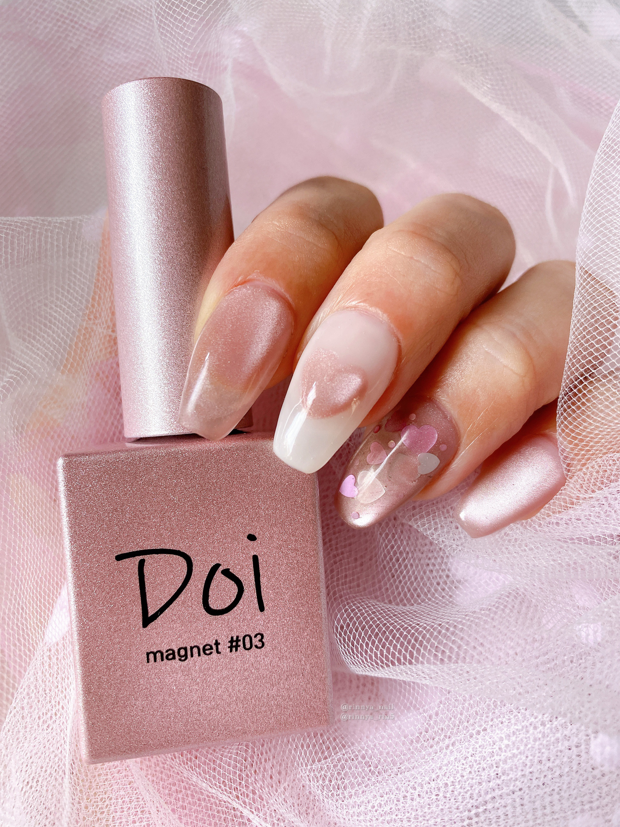 doi nudi gel/nailbayo/ジェルネイルを使ったクチコミ（2枚目）