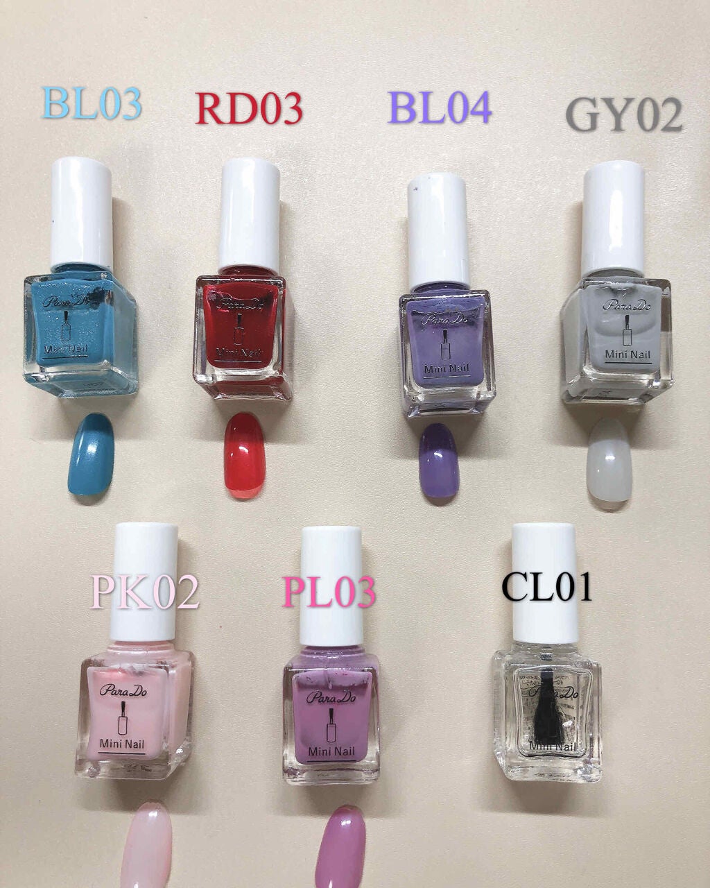 ミニネイル/パラドゥ/マニキュアを使ったクチコミ(2枚目)