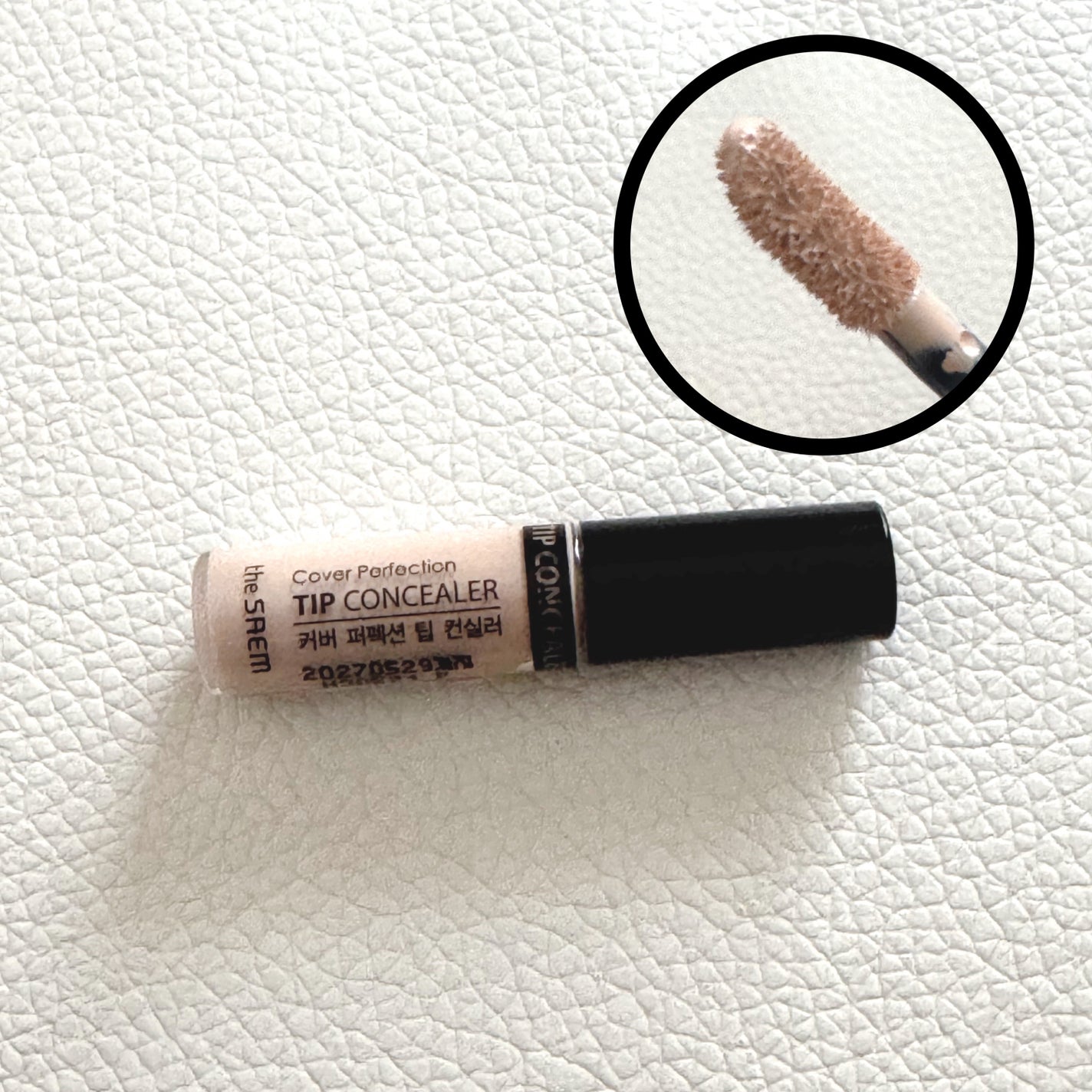 カバーパーフェクション チップコンシーラー/the SAEM/リキッドコンシーラーを使ったクチコミ(1枚目)