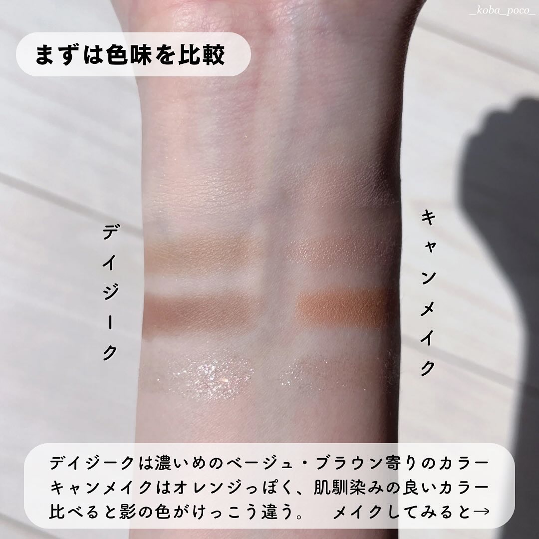 アンダーアイメーカー/dasique/アイシャドウパレットを使ったクチコミ（3枚目）