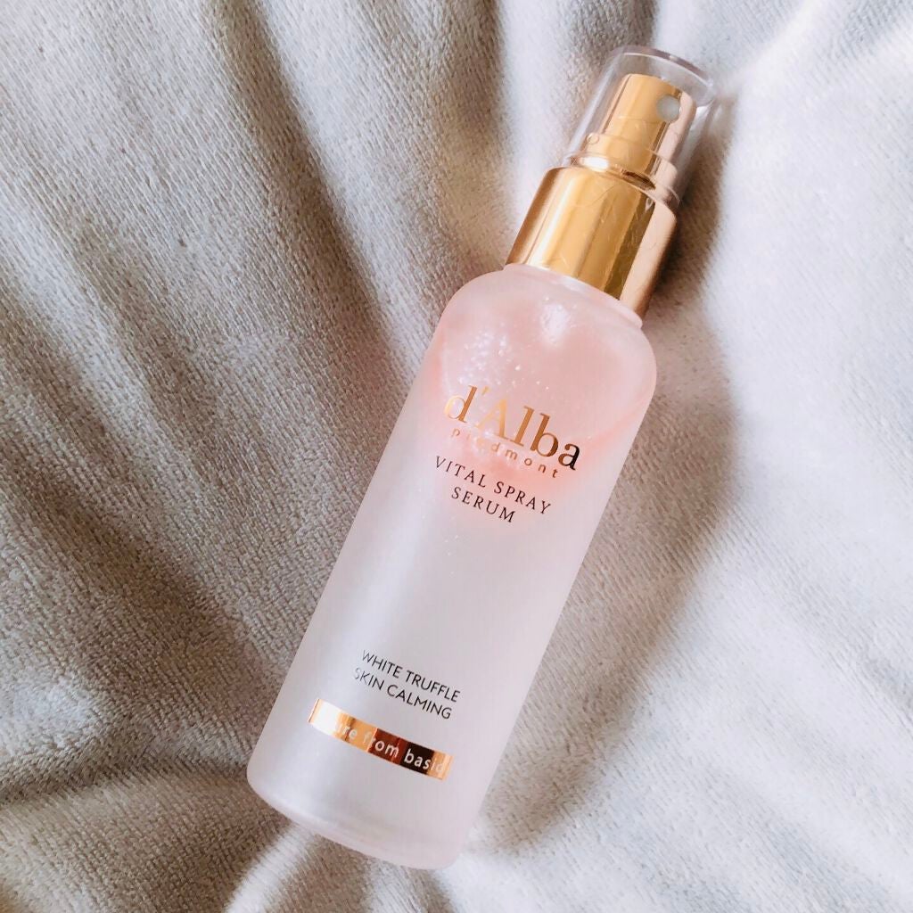ダルバ ホワイトトリュフバイタルスプレーセラム/ダルバ/ミスト状化粧水を使ったクチコミ(1枚目)