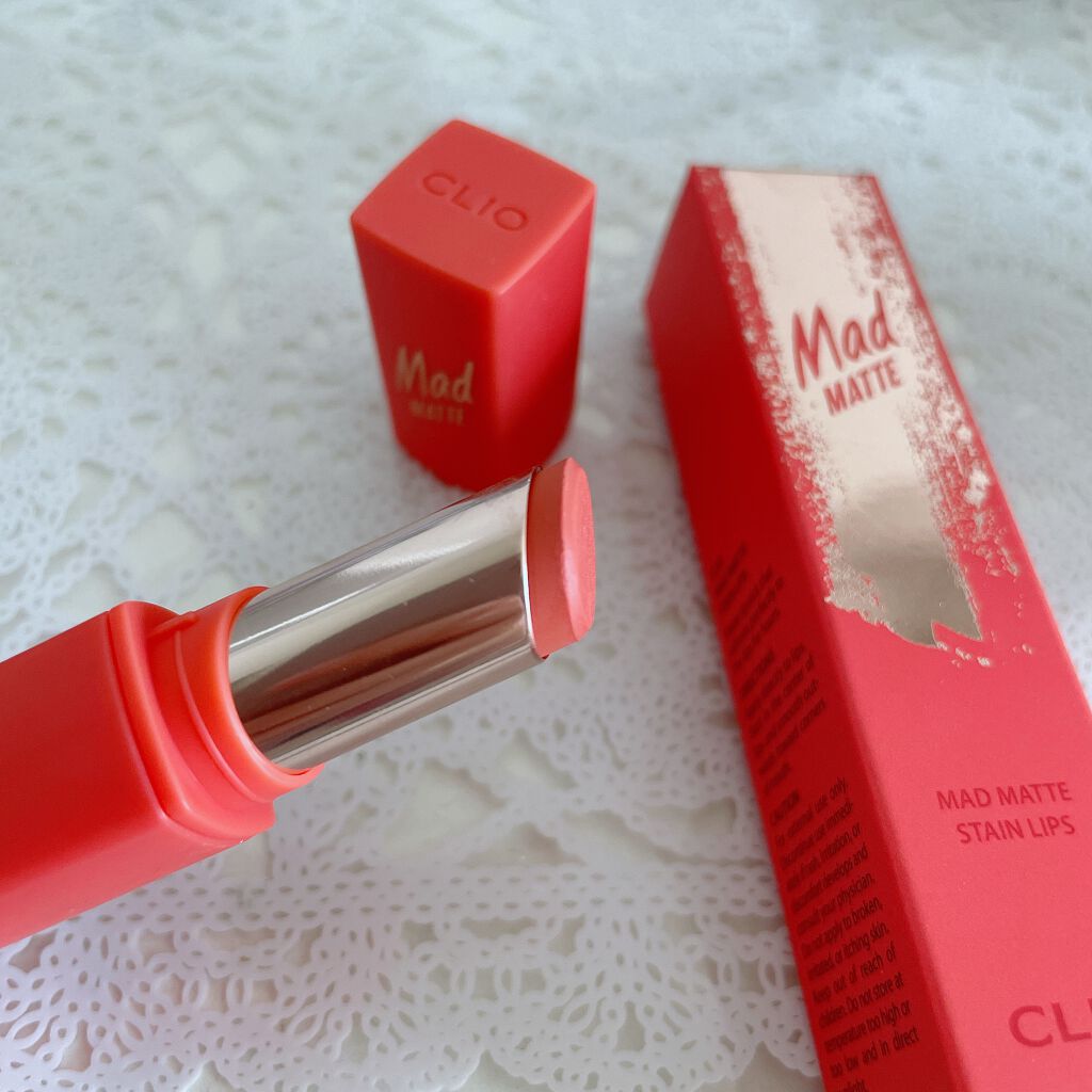 マッド マット ステイン リップ/CLIO/口紅を使ったクチコミ（2枚目）