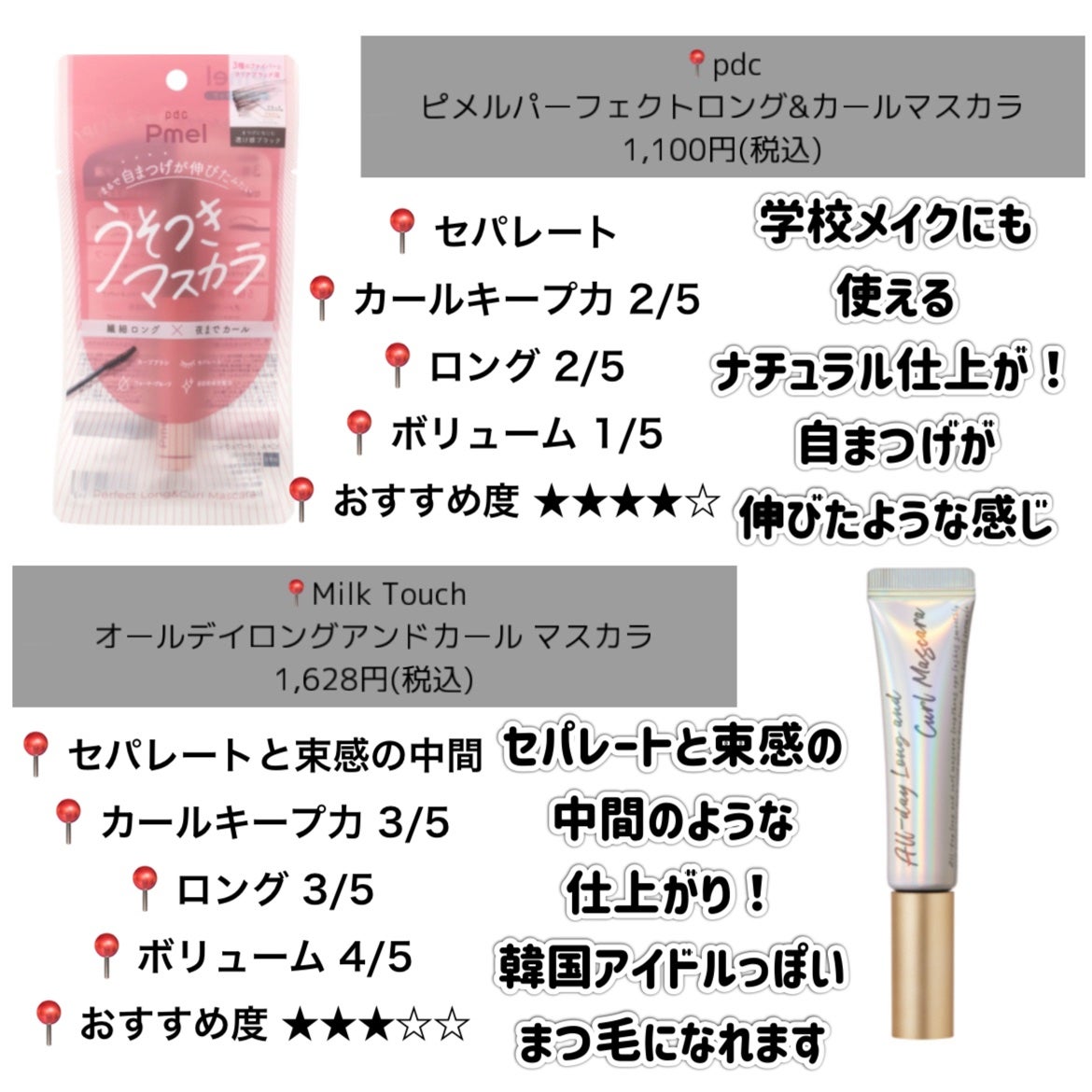 「塗るつけまつげ」ロングタイプ/デジャヴュ/マスカラを使ったクチコミ(5枚目)