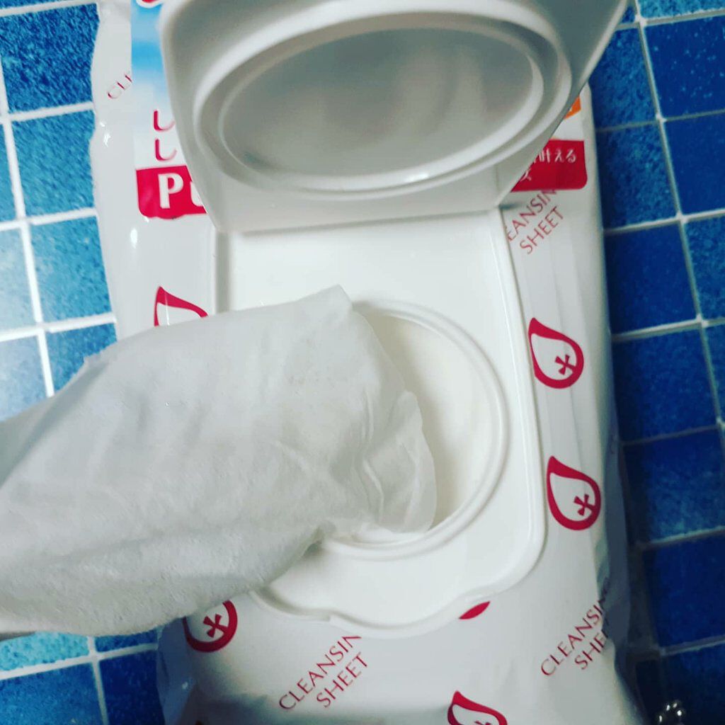 クレンジングシート/ピュアヴィヴィ/クレンジングシートを使ったクチコミ(2枚目)