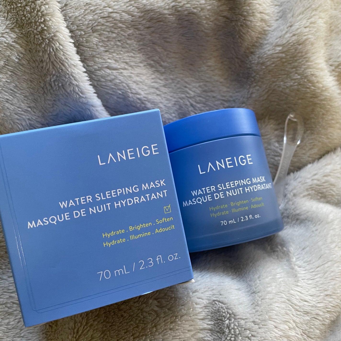 ウォータースリーピングマスク/LANEIGE/フェイスクリームを使ったクチコミ(2枚目)