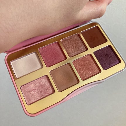 ティックルドピーチ ミニ アイシャドウ パレット/Too Faced/アイシャドウパレットを使ったクチコミ(2枚目)