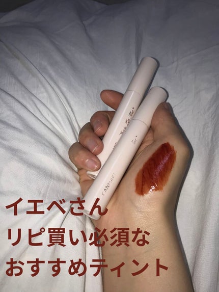 ジューシーリップティント/キャンメイク/口紅を使ったクチコミ(1枚目)