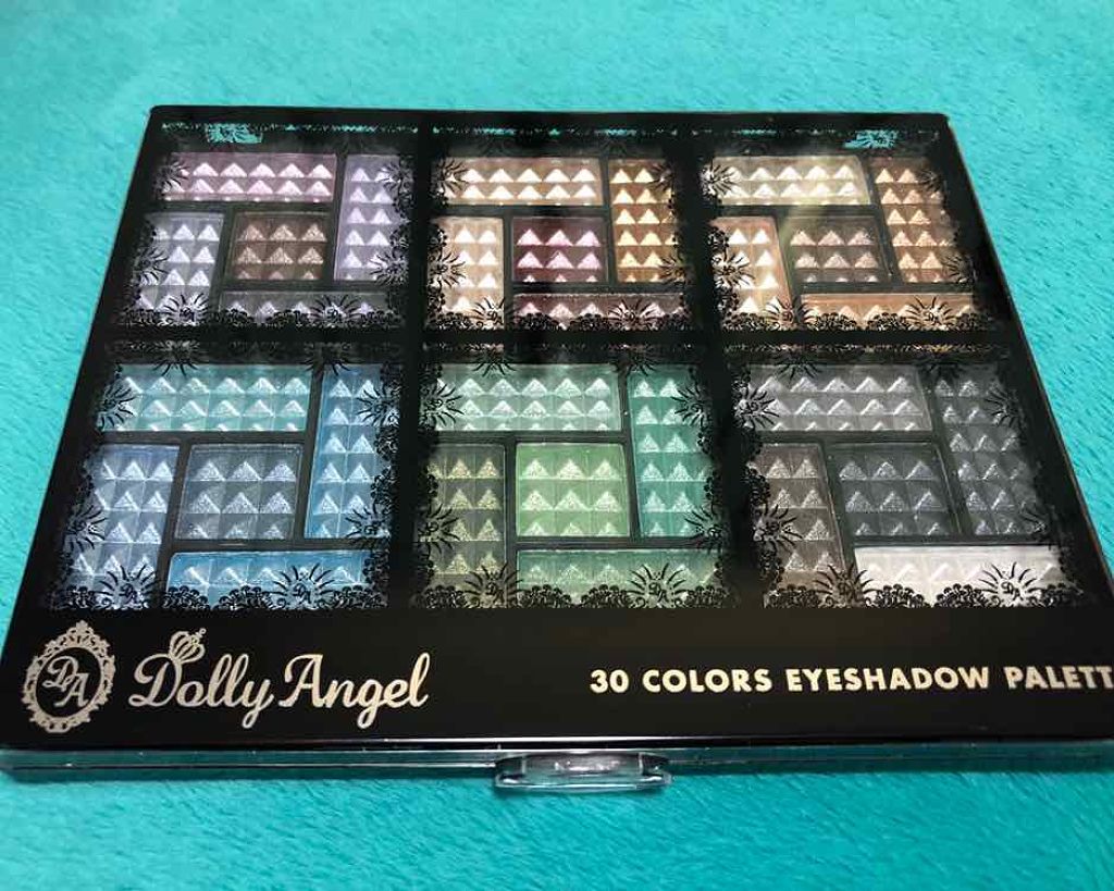 30COLORSEYESHADOWPALETTE/Dolly Angel/アイシャドウパレットを使ったクチコミ（1枚目）