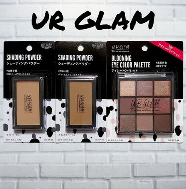 UR GLAM　BLOOMING EYE COLOR PALETTE/U R GLAM/アイシャドウパレットを使ったクチコミ（1枚目）