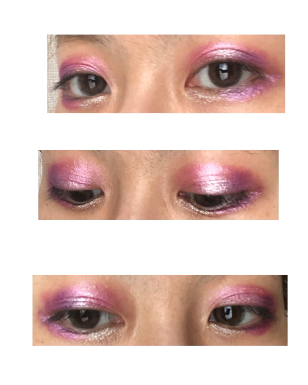 UR GLAM BLOOMING EYE COLOR PALETTE/U R GLAM/アイシャドウパレットを使ったクチコミ(2枚目)