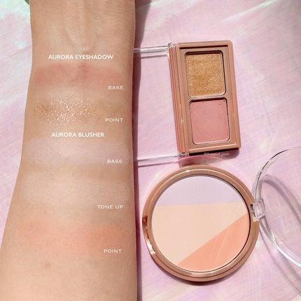 オーロラアイシャドウ/all my things/アイシャドウパレットを使ったクチコミ(9枚目)