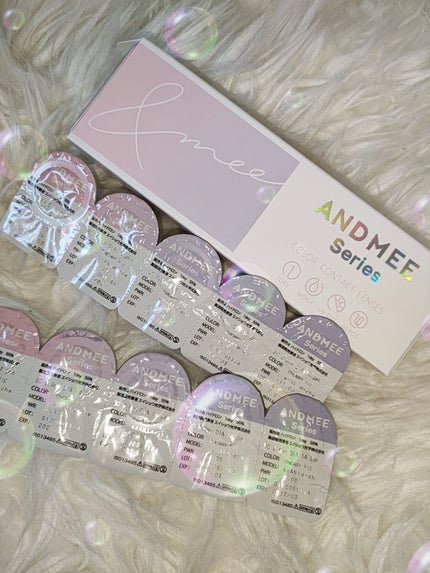 AND MEE 1day/AngelColor/ワンデー(1DAY)カラコンを使ったクチコミ(1枚目)