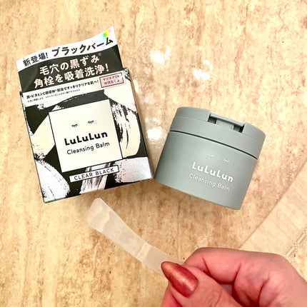 ルルルンクレンジング トーニングバーム CLEAR BLACK/ルルルン/クレンジングバームを使ったクチコミ(1枚目)