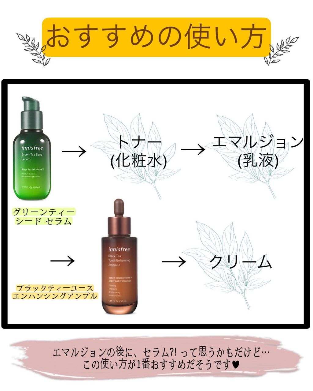 ブラックティー ユース セラム/innisfree/美容液を使ったクチコミ(5枚目)