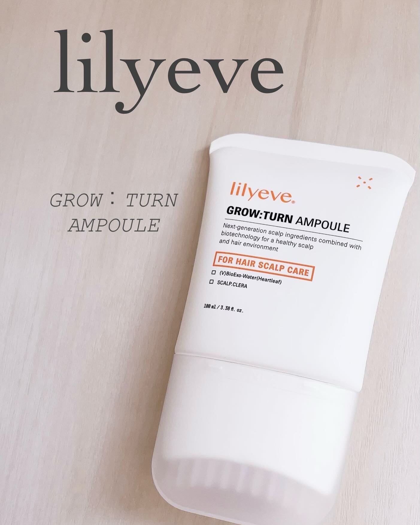 グローターン 100ml/リリーイブ/頭皮ローションを使ったクチコミ(1枚目)