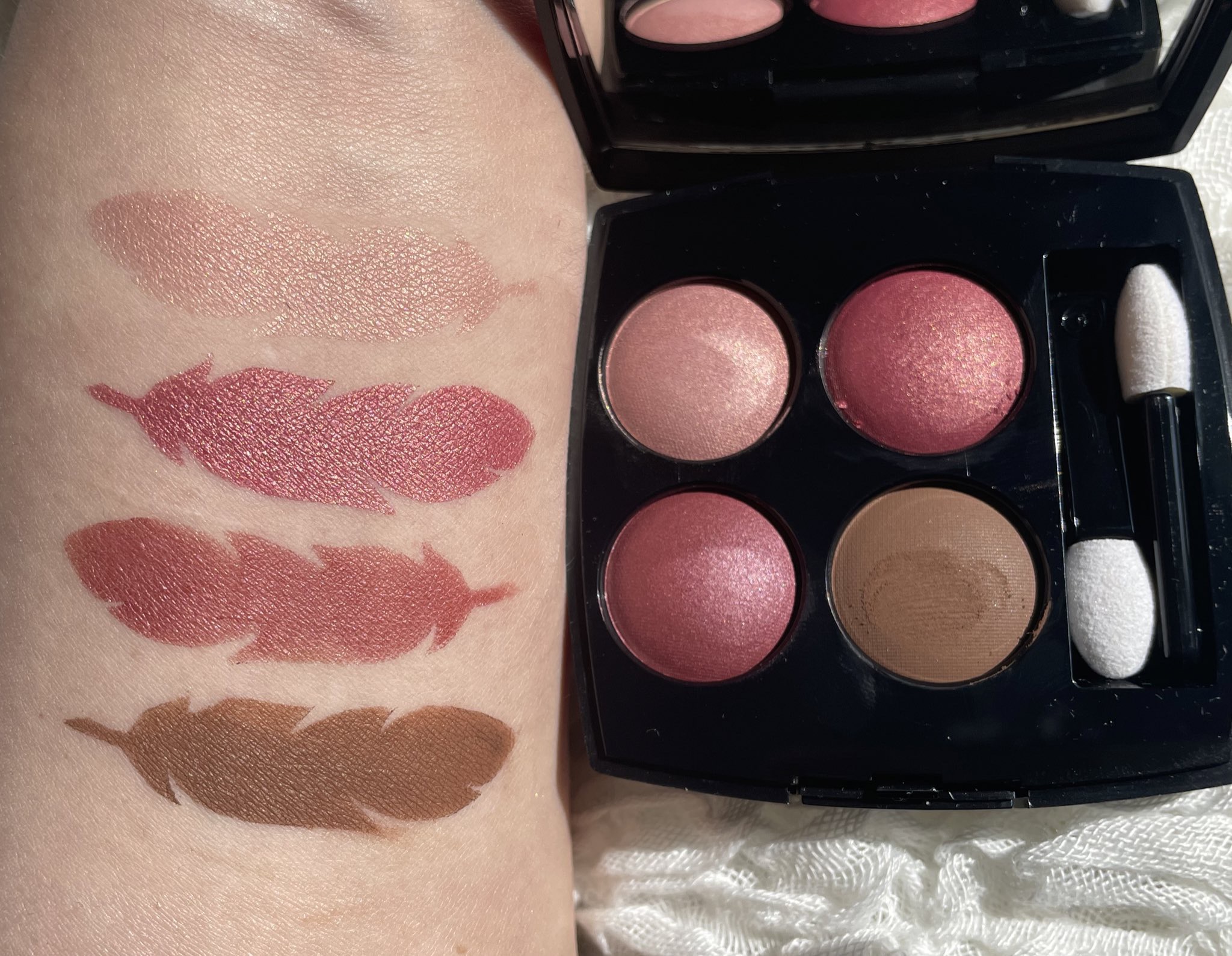 レ キャトル オンブル 362 カンドゥール エ プロヴォカシオン/CHANEL/アイシャドウパレットを使ったクチコミ（2枚目）