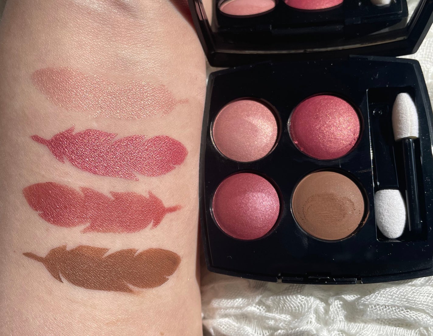 レ キャトル オンブル/CHANEL/アイシャドウパレットを使ったクチコミ(2枚目)