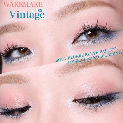 ソフトブラーリングアイパレット/wakemake/アイシャドウパレットを使ったクチコミ(4枚目)