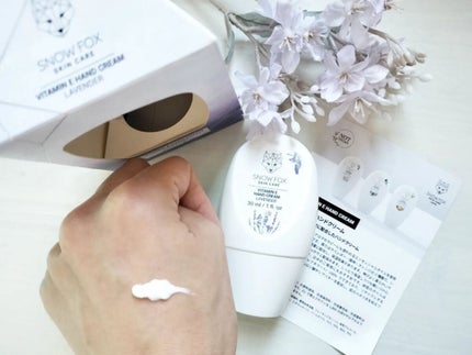 ビタミンE ハンドクリーム 01 ラベンダー/SNOW FOX SKINCARE/ハンドクリームの画像