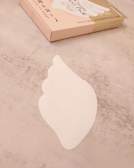 羽型クリームシートパック/天使のほっぺ/シートマスク・パックを使ったクチコミ(4枚目)