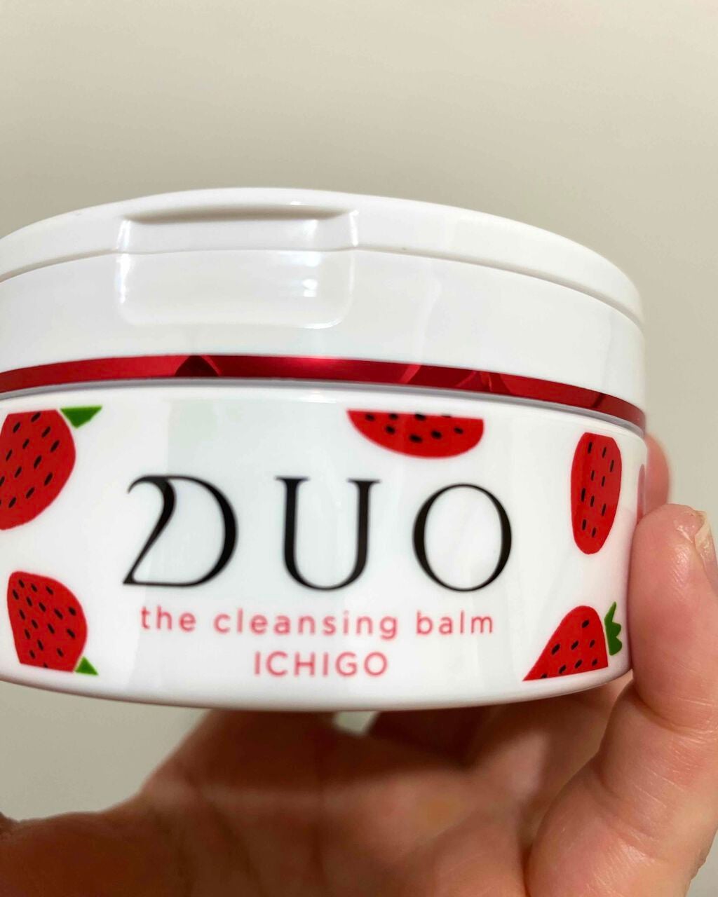 みはな on LIPS 「LOFT限定DUOザクレンジングバームイチゴ成分パルミチン酸エ..」(1枚目)