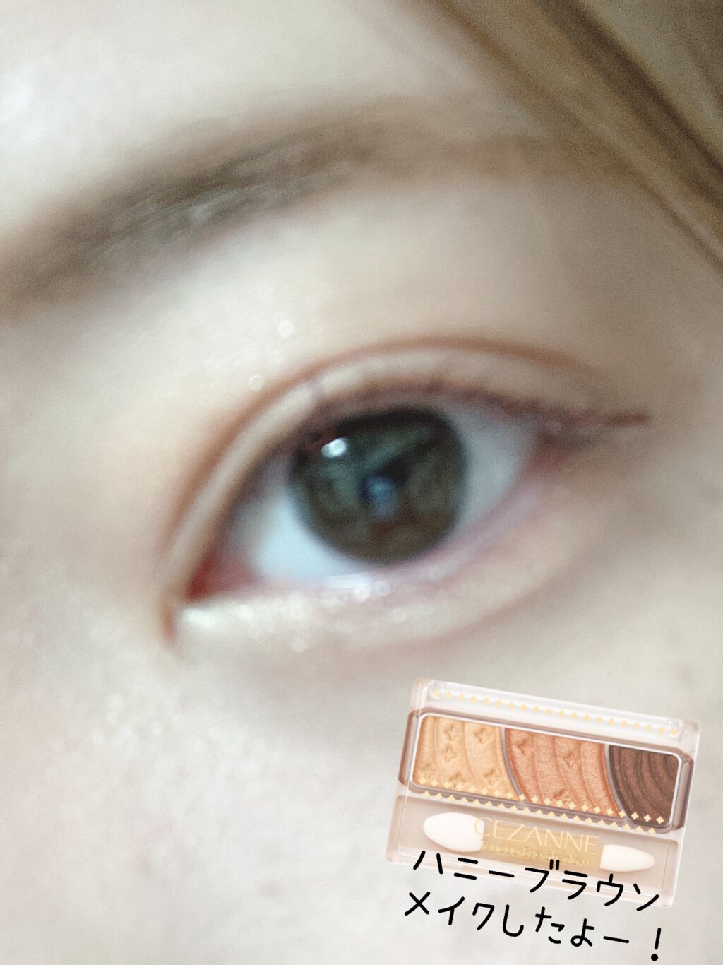 トーンアップアイシャドウ/CEZANNE/アイシャドウパレットを使ったクチコミ(1枚目)