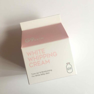 WHITE WHIPPING CREAM(ウユクリーム)/G9SKIN/化粧下地を使ったクチコミ（1枚目）