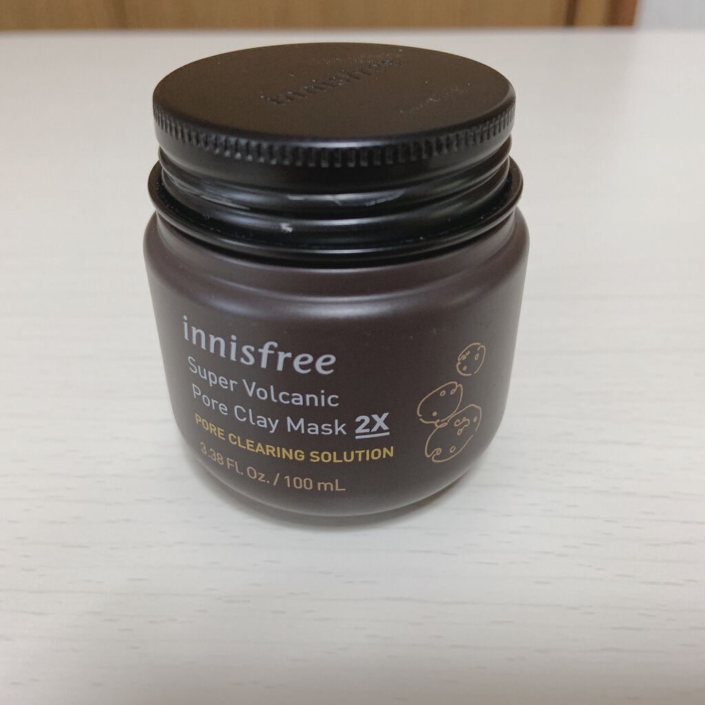 スーパーヴォルカニック ポア クレイマスク/innisfree/洗い流すパック・マスクを使ったクチコミ(1枚目)