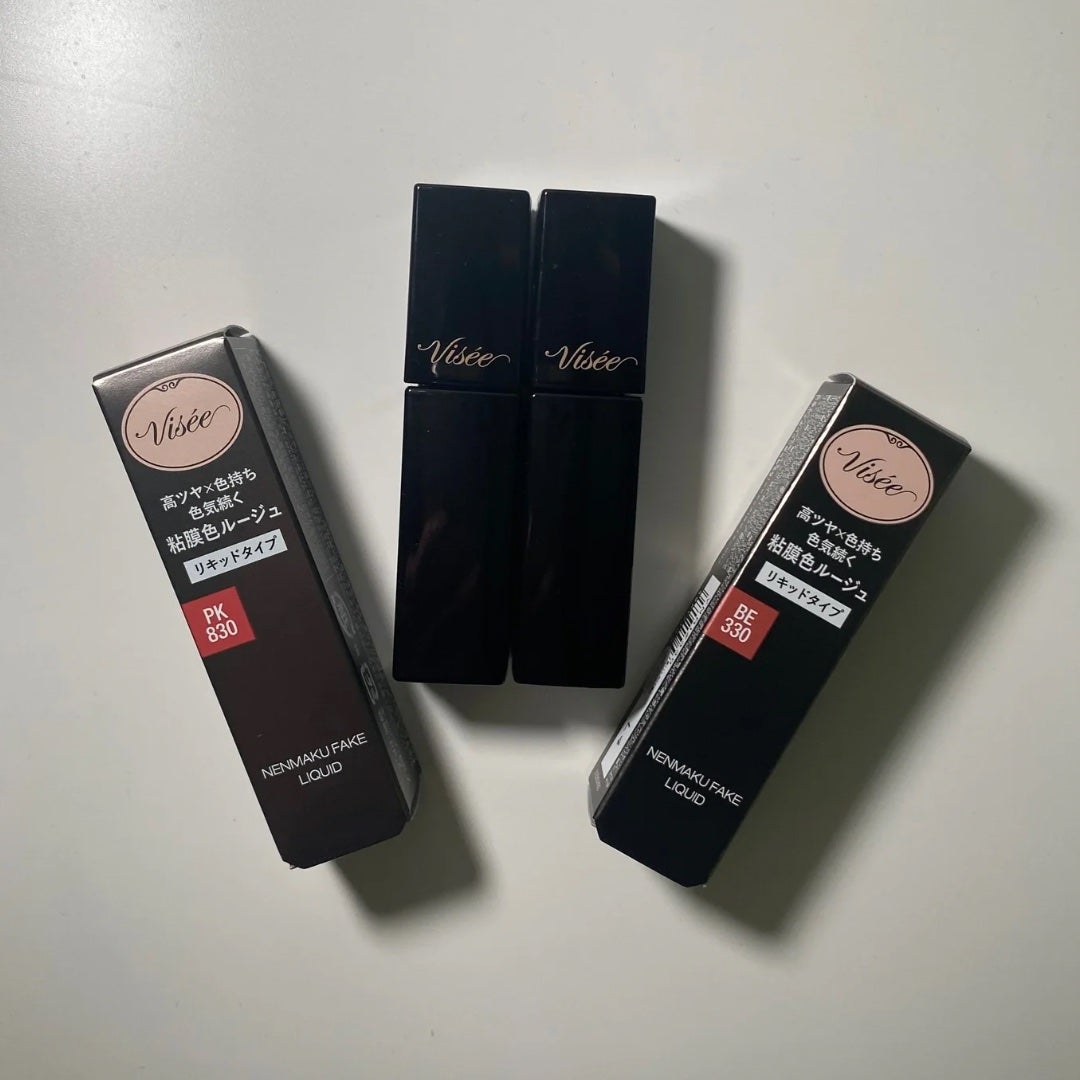ネンマクフェイク リキッド/Visée/口紅を使ったクチコミ(3枚目)