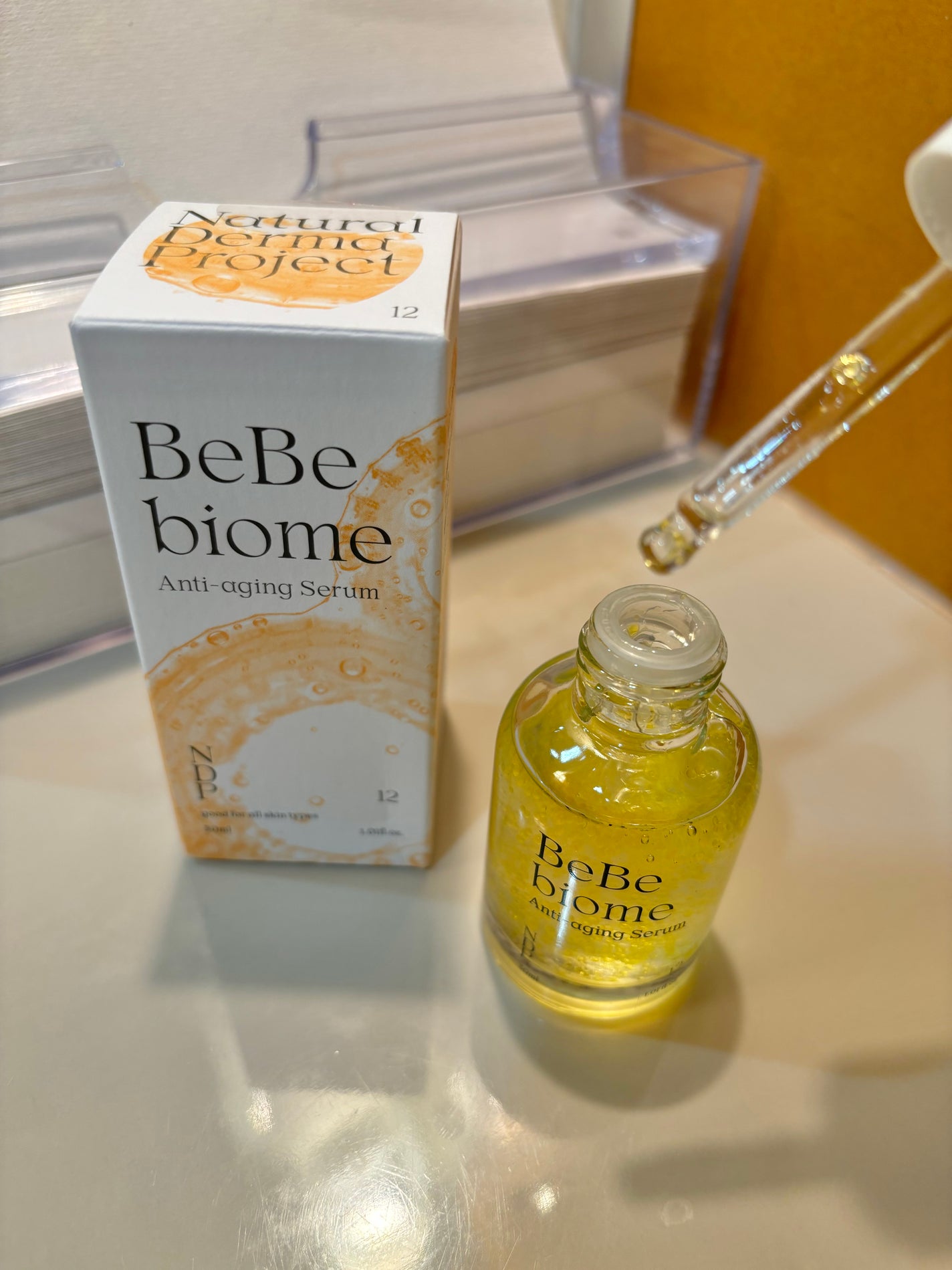 ベベバイオームアンチエイジングセラム/NATURAL DERMA PROJECT/美容液を使ったクチコミ(2枚目)