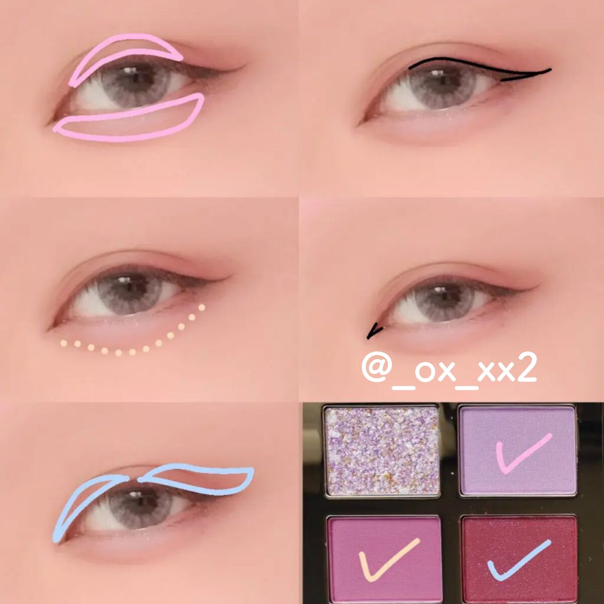 ドリームランドアイシャドウ ( 4シェード )/ZEESEA/アイシャドウパレットを使ったクチコミ(8枚目)