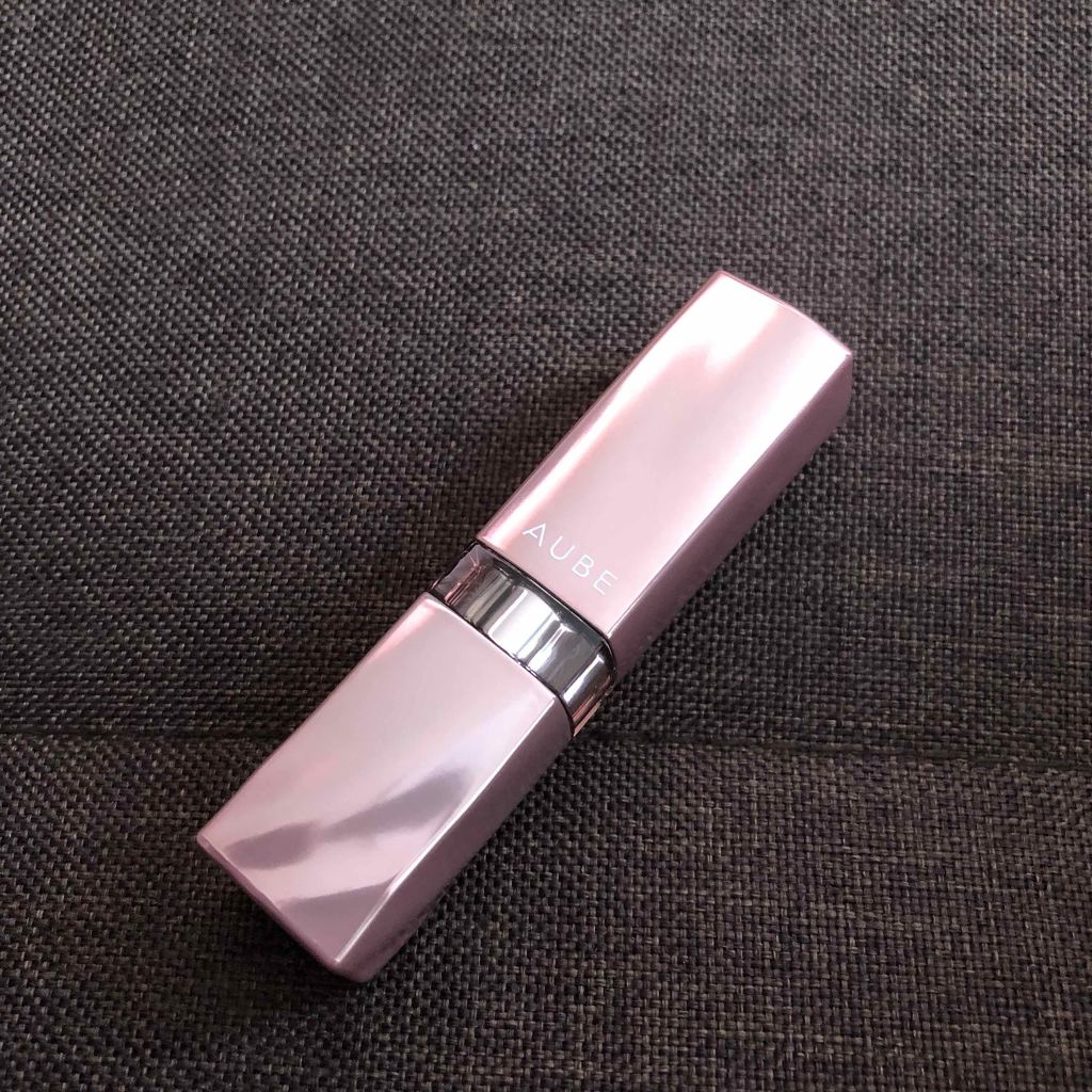 なめらか質感ひと塗りルージュ/AUBE/口紅を使ったクチコミ(2枚目)