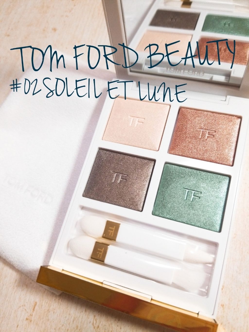 ソレイユ アイ カラー クォード 02 ソレイユ エ リュンヌ/TOM FORD BEAUTY/アイシャドウパレットを使ったクチコミ（1枚目）