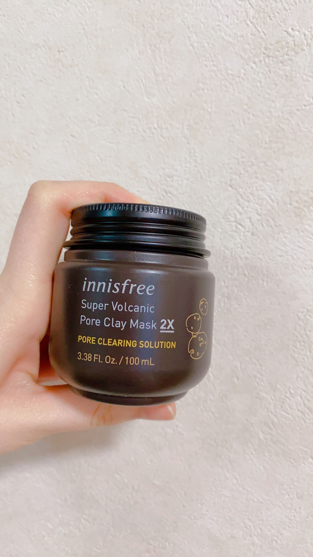 スーパーヴォルカニック　ポア　クレイマスク/innisfree/洗い流すパック・マスクを使ったクチコミ（2枚目）