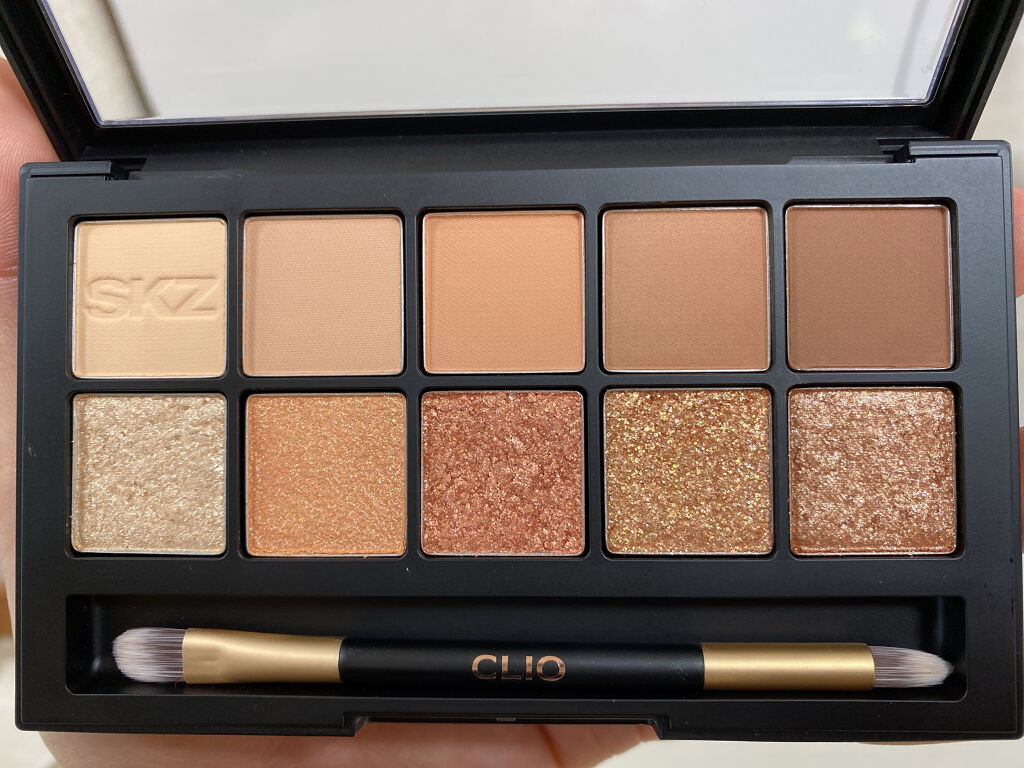 straykids限定カラープロアイパレット/CLIO/アイシャドウパレットを使ったクチコミ（2枚目）