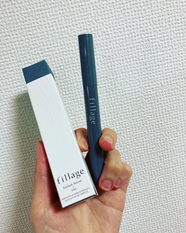 りーるー on LIPS 「fillageフィラージュアイラッシュセラムこちら今年春発売予..」（1枚目）