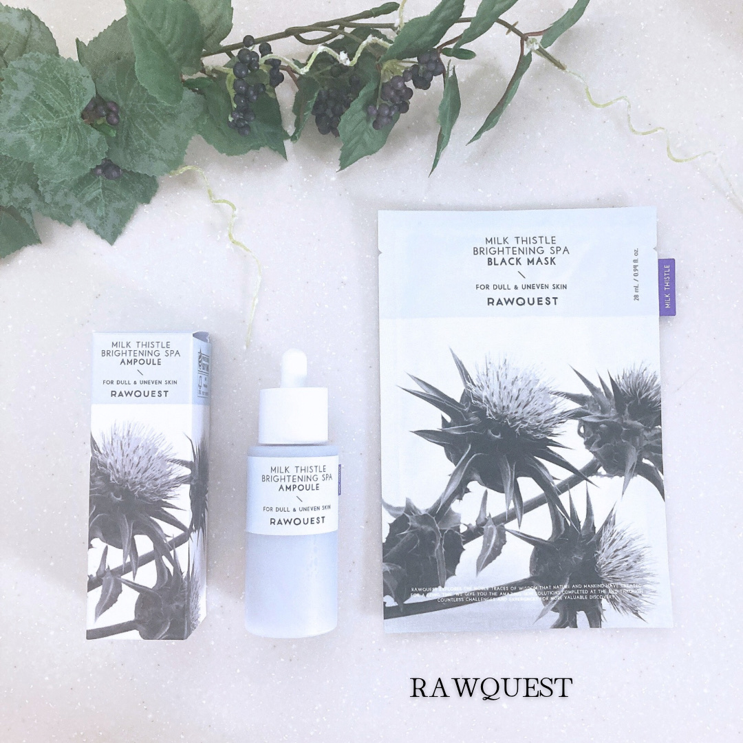 ミルクシスルブライトニングスパブラックマスク/RAWQUEST/シートマスク・パックを使ったクチコミ（1枚目）