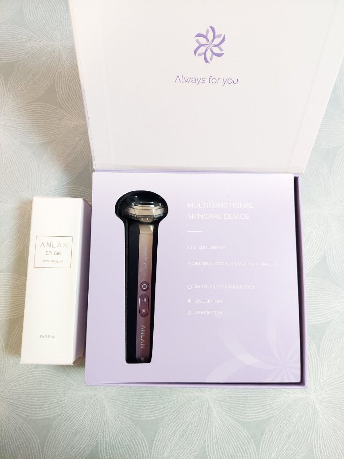 RF温冷美顔器/ANLAN/美顔器・マッサージを使ったクチコミ（1枚目）