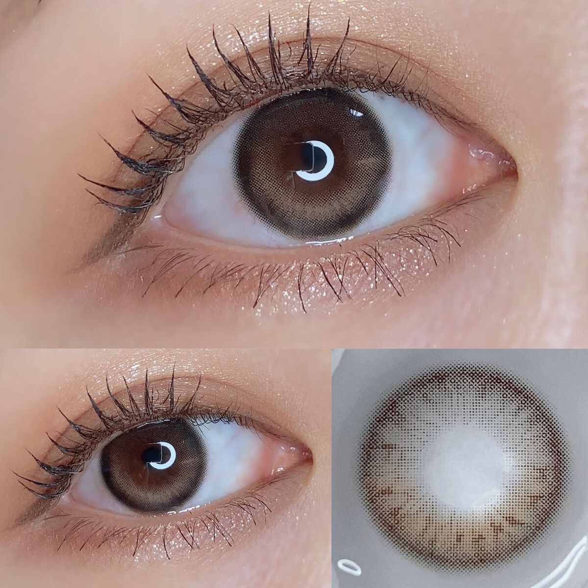 One & Only Kristin/Hapa kristin/カラーコンタクトレンズを使ったクチコミ(4枚目)