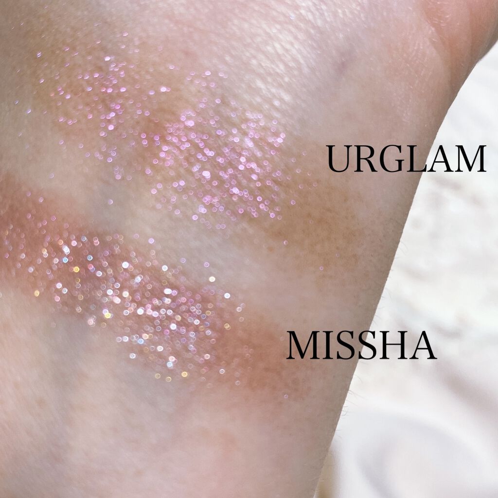 UR GLAM　POWDER EYESHADOW/U R GLAM/単色アイシャドウを使ったクチコミ（3枚目）