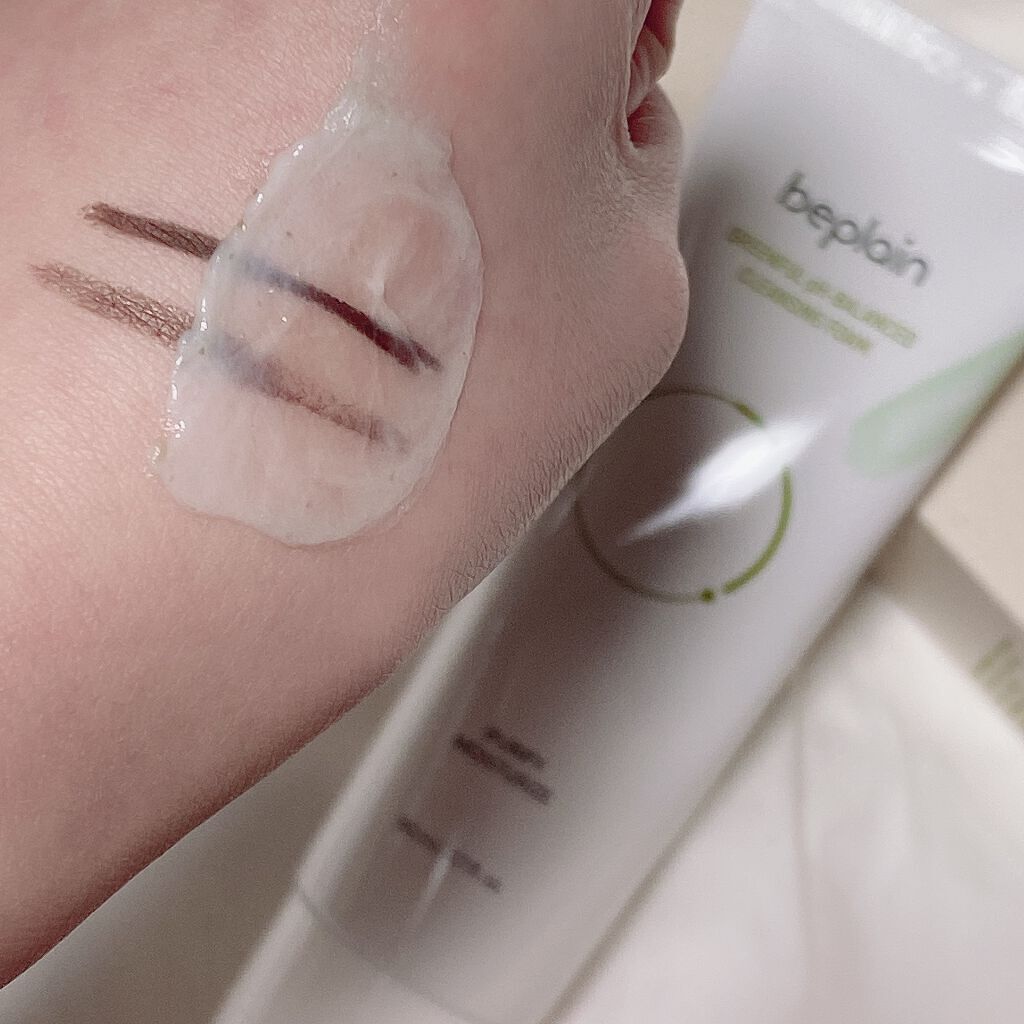 緑豆弱酸性クレンジング/beplain/クレンジングクリームを使ったクチコミ(2枚目)