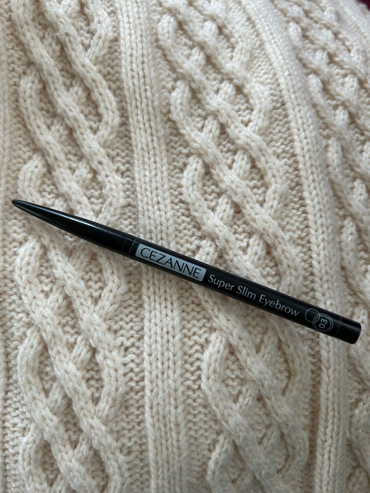 超細芯アイブロウ/CEZANNE/アイブロウペンシルを使ったクチコミ(1枚目)